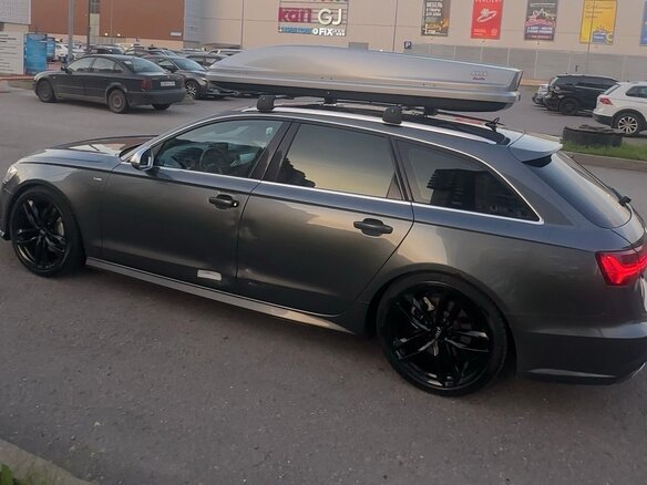 2017 Audi A6 IV (C7) Рестайлинг, серый, 2300000 рублей - вид 7