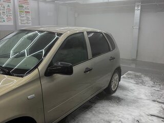 2007 Lada (ВАЗ) Kalina I, бежевый, 215000 рублей, вид 4