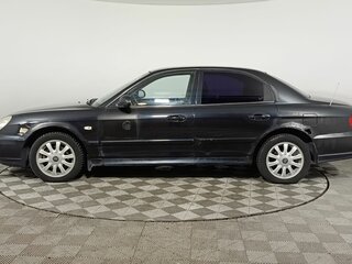 2004 Hyundai Sonata IV (EF) Рестайлинг, чёрный, 370000 рублей, вид 4