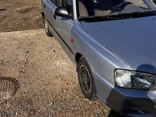 2006 Hyundai Accent ТагАЗ II, серебристый, 200000 рублей, вид 1