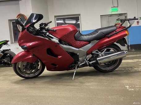 1996 Kawasaki ZZR 1100, красный, 300000 рублей, вид 5