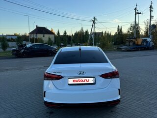 2021 Hyundai Solaris II Рестайлинг, белый, 1380000 рублей, вид 5