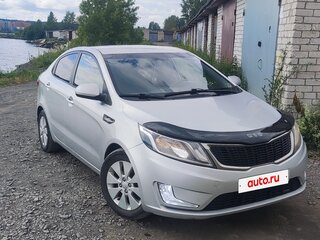2011 Kia Rio III, серебристый, 565000 рублей, вид 3