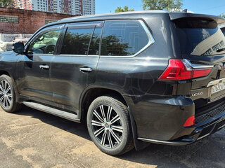 2019 Lexus LX 570 III Рестайлинг 2, чёрный, 7500000 рублей, вид 5