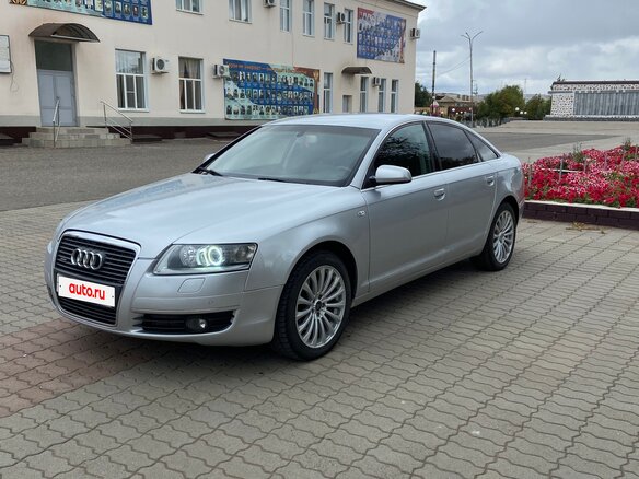 2007 Audi A6 III (C6), серебристый, 1180000 рублей - вид 1