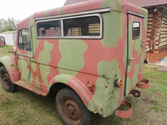 1968 ГАЗ 69, зелёный, 180000 рублей - вид 3