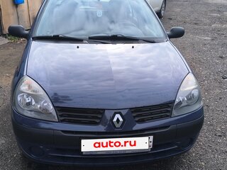 2006 Renault Symbol I Рестайлинг, синий, 420000 рублей, вид 1