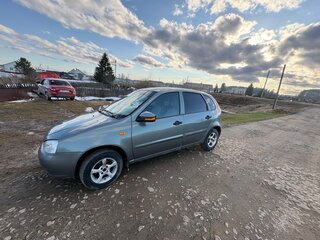 2011 Lada (ВАЗ) Kalina I, серый, 170000 рублей, вид 4