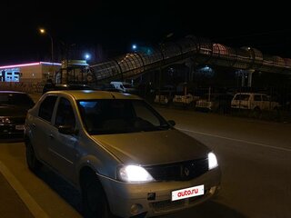 2009 Renault Logan I, серый, 97000 рублей, вид 1