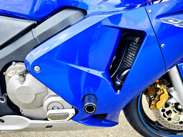 2004 Honda CBR 600RR, синий, 620000 рублей - вид 10