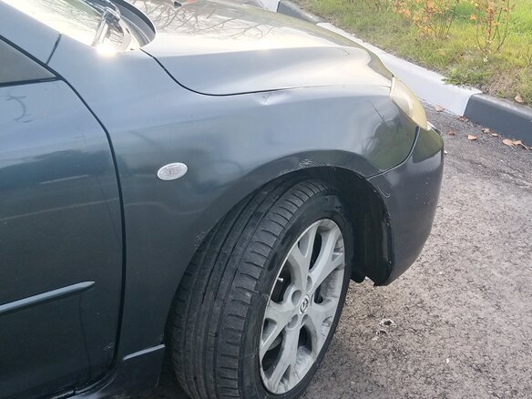 2006 Mazda 3 I (BK) Рестайлинг, серый, 500000 рублей - вид 4