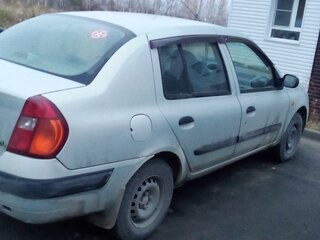 2003 Renault Symbol I Рестайлинг, серый, 160000 рублей, вид 3