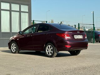 2011 Hyundai Solaris I, фиолетовый, 730000 рублей, вид 5