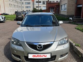 2007 Mazda 3 I (BK) Рестайлинг, золотистый, 349000 рублей, вид 2