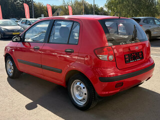 2005 Hyundai Getz I, красный, 245000 рублей, вид 5