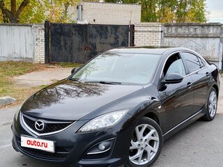 2010 Mazda 6 II (GH) Рестайлинг, чёрный, 798000 рублей, вид 1