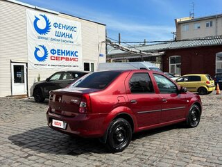 2012 Renault Logan I Рестайлинг, красный, 380000 рублей, вид 4