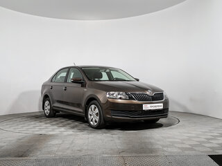 2019 Skoda Rapid I Рестайлинг, коричневый, 1390000 рублей, вид 3