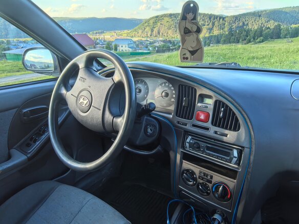 2008 Hyundai Elantra ТагАЗ III (XD2) Рестайлинг, серебристый, 280000 рублей - вид 8