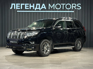 2018 Toyota Land Cruiser Prado 150 Series Рестайлинг 2, чёрный, 5490000 рублей, вид 1
