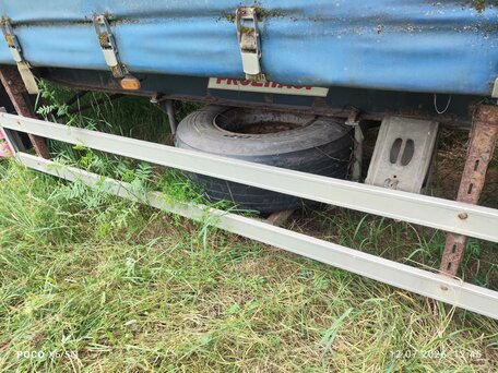 2005 Fruehauf Полуприцеп-бортовой, синий, 750000 рублей, вид 2