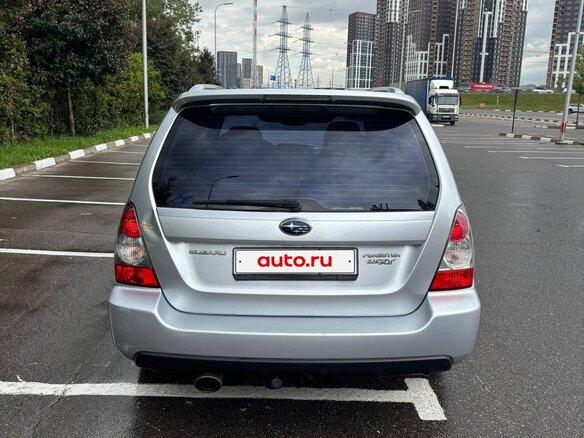 2007 Subaru Forester II Рестайлинг, серебристый, 1350000 рублей - вид 6