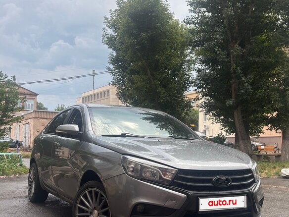 2017 Lada (ВАЗ) Vesta I, серый, 760000 рублей - вид 3
