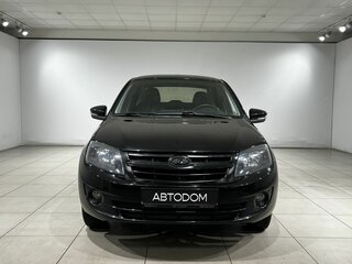 2014 Lada (ВАЗ) Granta I, чёрный, 377000 рублей, вид 2