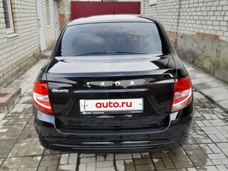 2021 Lada (ВАЗ) Granta I Рестайлинг, чёрный, 630000 рублей, вид 4