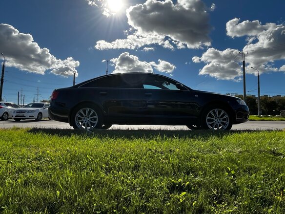 2008 Audi A6 III (C6), синий, 1400000 рублей