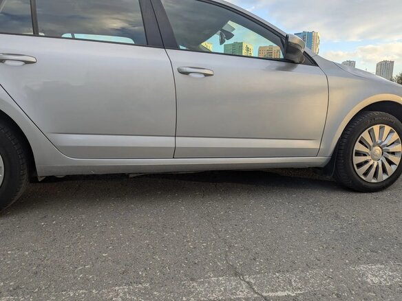 2014 Skoda Octavia III (A7), серебристый - вид 9