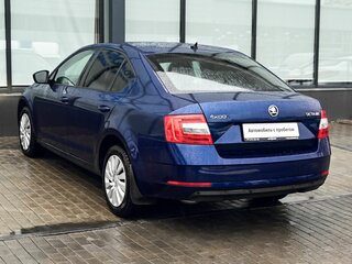 2017 Skoda Octavia III (A7) Рестайлинг, синий, 1345000 рублей, вид 3