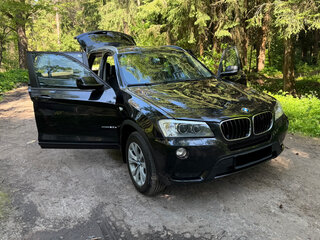 2011 BMW X3 20d xDrive II (F25), чёрный, 1840000 рублей, вид 4