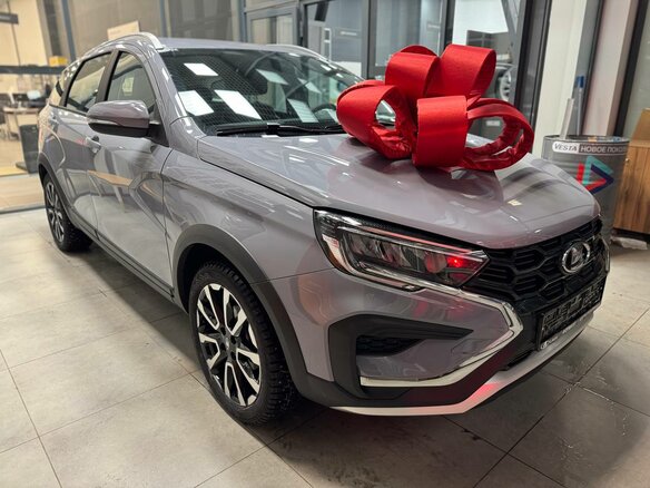 2026 Lada (ВАЗ) Vesta SW Cross I Рестайлинг (NG), серый - вид 6