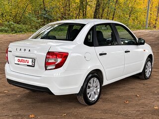 2019 Lada (ВАЗ) Granta I Рестайлинг, белый, 480000 рублей, вид 5