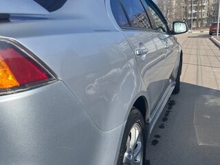 2011 Mitsubishi Lancer X Рестайлинг, серебристый, 830000 рублей, вид 5