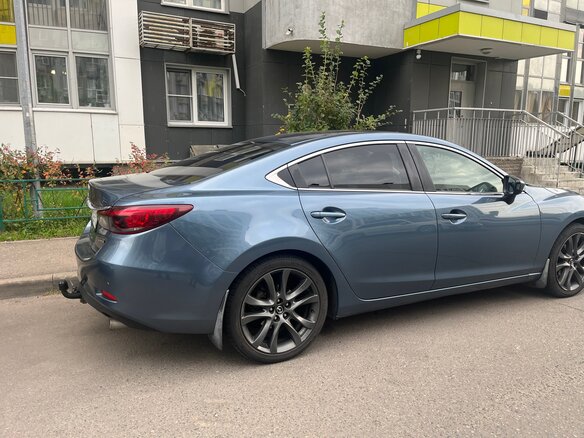 2015 Mazda 6 III (GJ) Рестайлинг, голубой, 1350000 рублей - вид 7