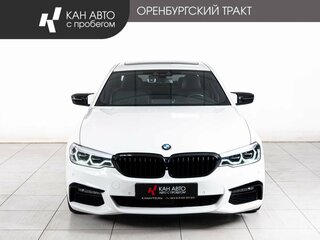 2019 BMW 5 серии 520d xDrive VII (G30/G31/G38), белый, 4150000 рублей, вид 2