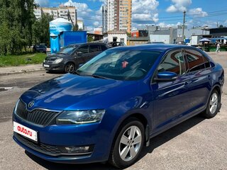 2019 Skoda Rapid I Рестайлинг, синий, 1500000 рублей, вид 1
