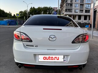 2010 Mazda 6 II (GH) Рестайлинг, белый, 840000 рублей, вид 4