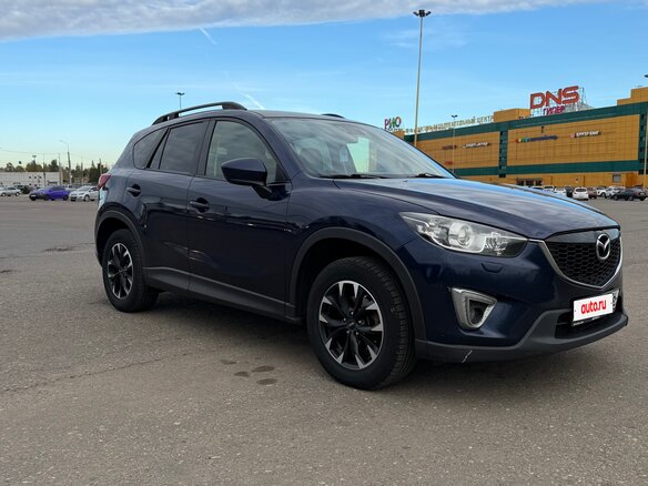 2013 Mazda CX-5 I, синий, 1320000 рублей - вид 4