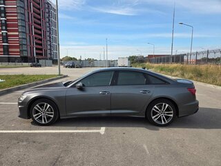 2022 Audi A6 40 TDI V (C8), серый, 5900000 рублей, вид 4