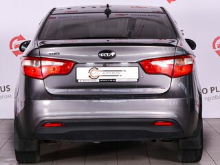 2014 Kia Rio III, серый, 730000 рублей, вид 4