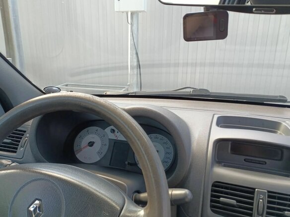2007 Renault Symbol I Рестайлинг 2, серый, 430000 рублей - вид 10