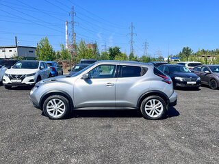 2014 Nissan Juke I Рестайлинг, серебристый, 1074000 рублей, вид 2