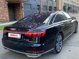 2019 Audi A8 Long 55 TFSI IV (D5), чёрный, 5900000 рублей, вид 4