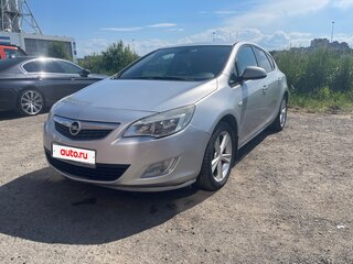 2010 Opel Astra J, серебристый, 540000 рублей, вид 2
