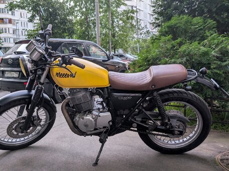 2002 Honda CB 400SS, чёрный, 330000 рублей, вид 4