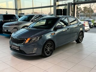 2012 Kia Rio 4-speed III, голубой, 695000 рублей, вид 3