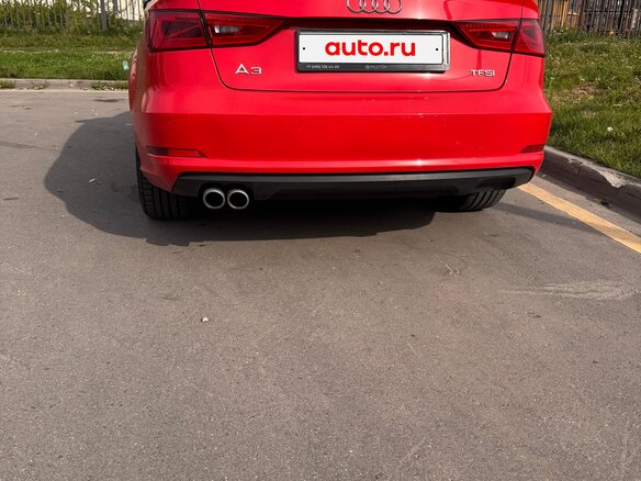 2016 Audi A3 III (8V), красный, 1900000 рублей - вид 1
